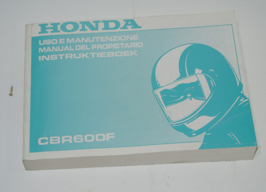 Fahrerhandbuch Honda CBR 600 F