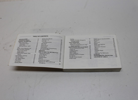 Instructieboekje Kawasaki ZX 6 R