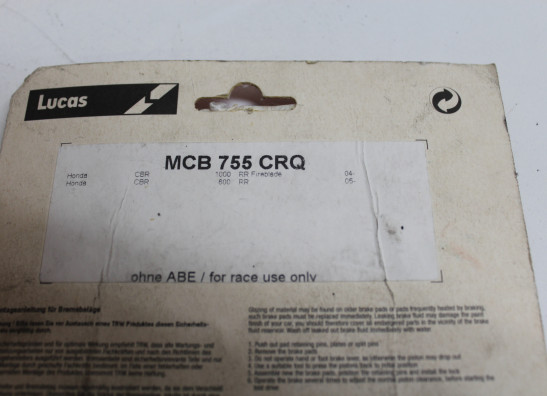 Bremsbeläge Honda CBR Fireblade