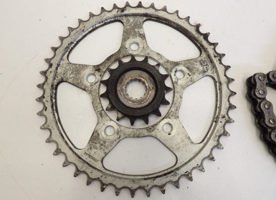 Ketting en tandwielset Suzuki SV 650