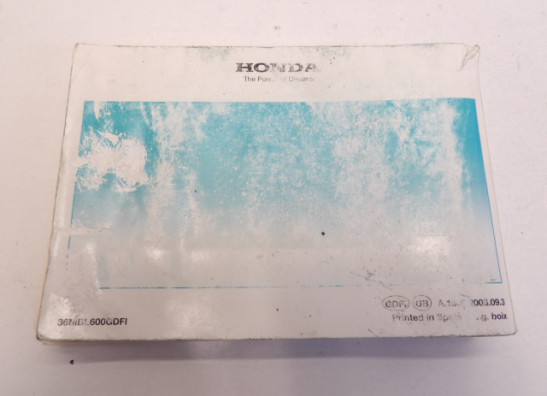 Instructieboekje Honda NTV 650