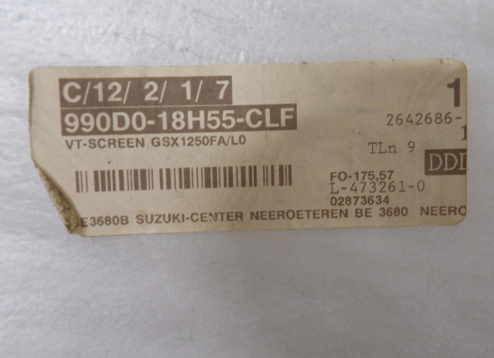 Scheibe Windschild Suzuki GSF 1250 Bandit 