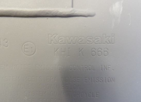 Uitlaat Kawasaki Z 900