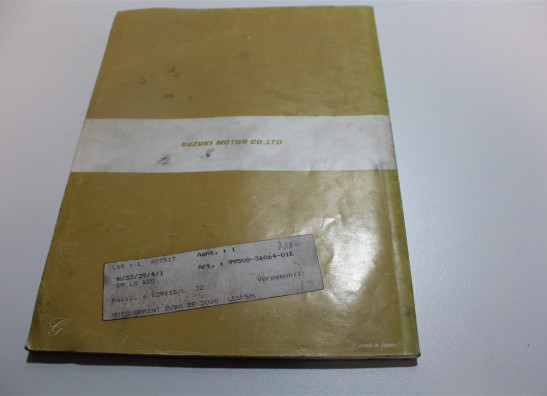 Bedienungsanleitung Suzuki LS 650