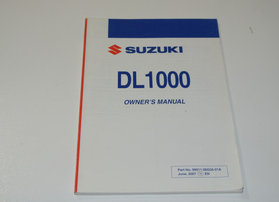 Fahrerhandbuch Suzuki DL 1000 V STROM