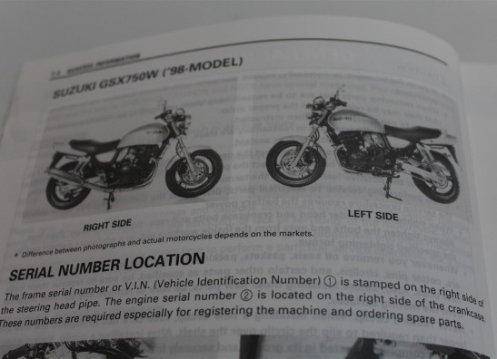 Werkplaatshandboek Suzuki GSX 750