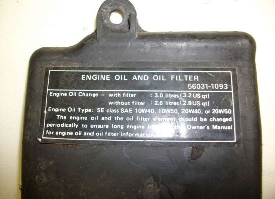 Afdekkap Suzuki GSX R 750