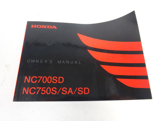 Fahrerhandbuch Honda NC 700 S