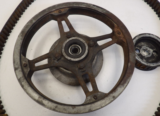 Chain and sprocket kit Kawasaki LTD 440