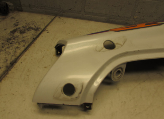 Linker achterkant Suzuki GSX R 750