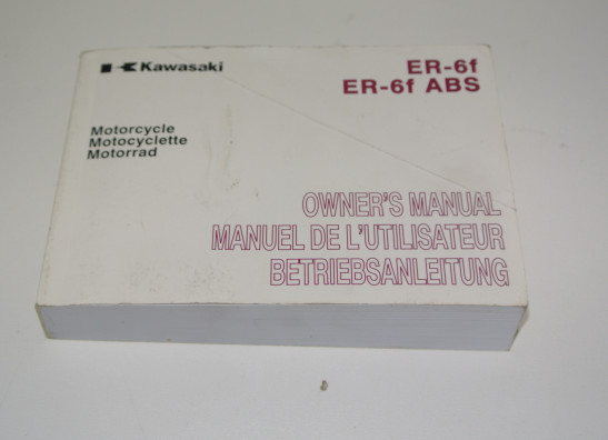 Instructieboekje Kawasaki ER 6 2007-2011