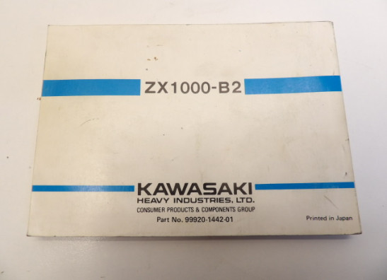 Manuel Kawasaki ZX 10 R