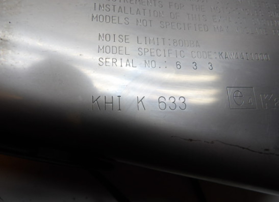 Auspuff Kawasaki Z 1000