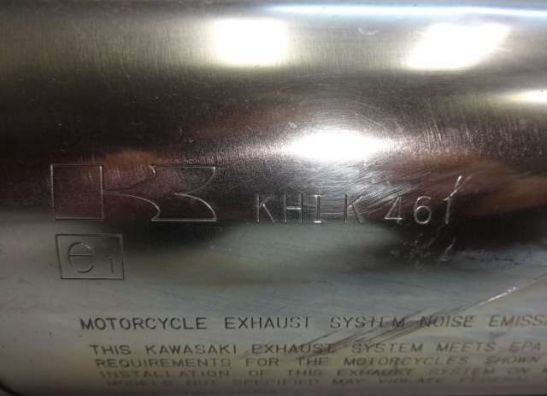 Uitlaat Kawasaki Z 750