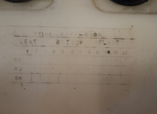 Zadel Honda VF 1000 F