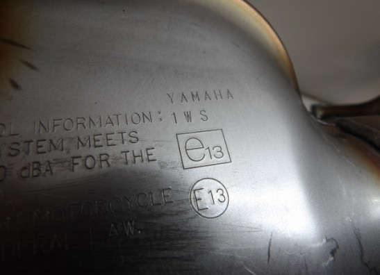 Muffler Yamaha MT 07