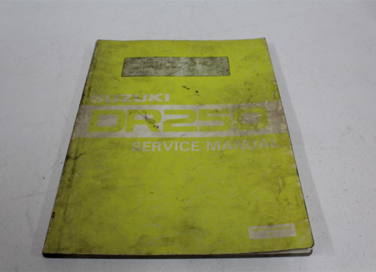 Werkplaatshandboek Suzuki DR 250