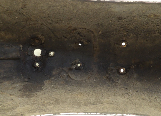 Achterspatbord Honda CB 250 K