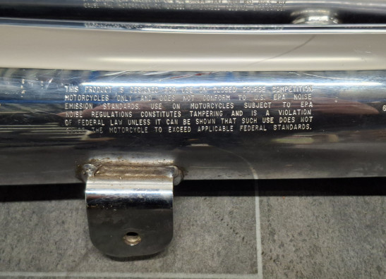 Sport auspuff Harley Davidson VROD VRSC