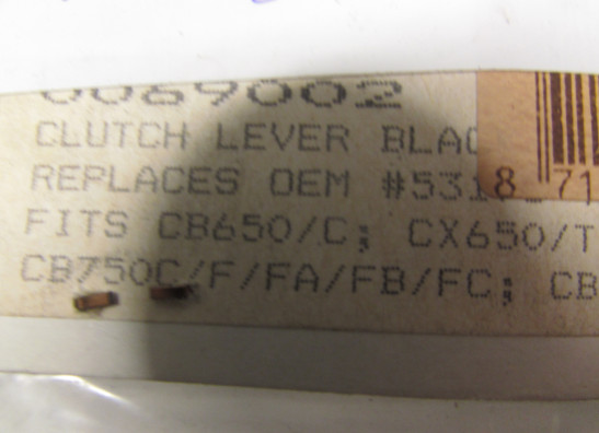 Koppelingshandle Honda CB 750 