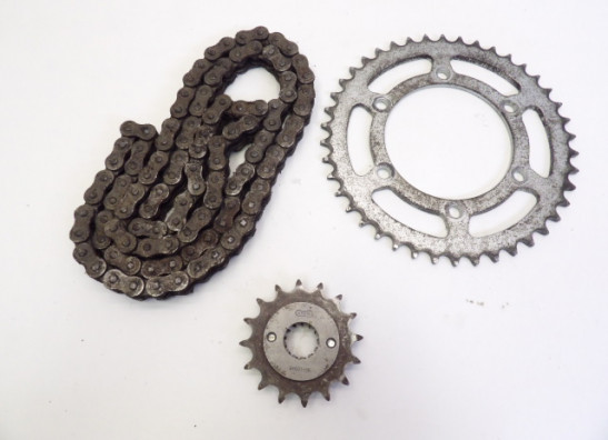 Chain and sprocket kit Kawasaki GPZ 400