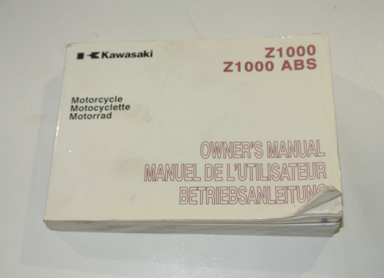 Manuel Kawasaki Z 1000