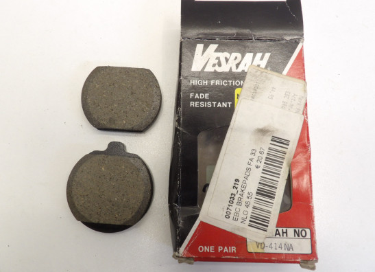 Remblokken voor Kawasaki KZ 440 1980-1984