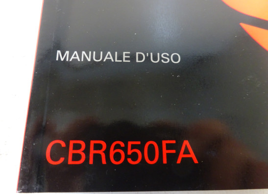 Instructieboekje Honda CBR 650 F