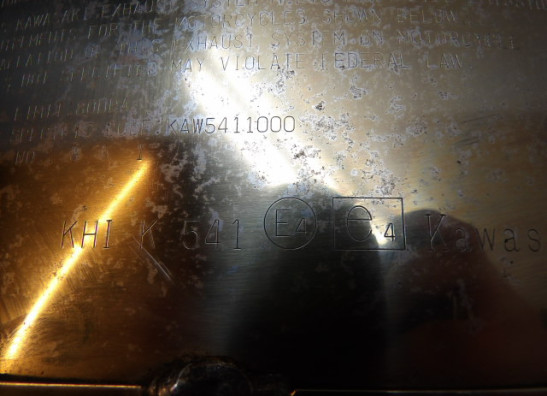 Auspuff Kawasaki Z 1000