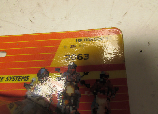 Braking pads rear Yamaha XV 500 Virago