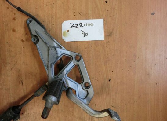 Main step holder right Kawasaki ZZR 1100