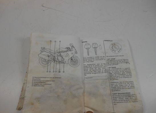 Manuel Suzuki GSX F 650