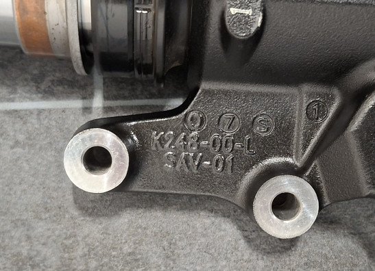 Front pipe bottom left Kawasaki VERSYS 650