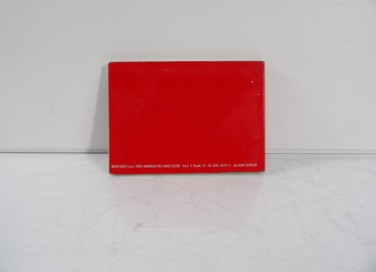 Instructieboekje Moto Guzzi Quota 1000