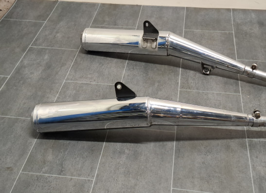 Uitlaat Triumph Trident 900