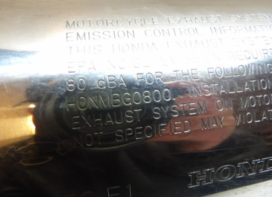 Uitlaat Honda VFR 800 I