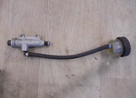 Rempomp achter BMW R Nine T Scrambler