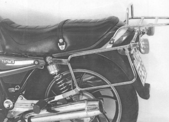 Koffer halter set Yamaha XJ 650