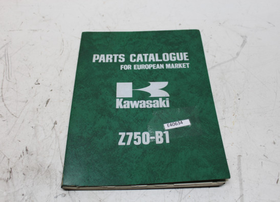 Onderdelenboek Kawasaki Z 750