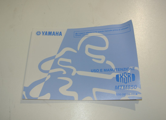 Instructieboekje Yamaha XSR 900
