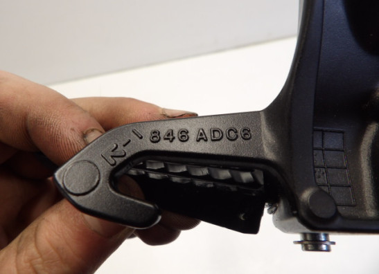 Pillion step left  Suzuki GSX R 1000