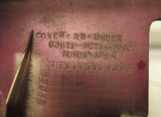 Innen lampenverkleidung Honda Silverwing