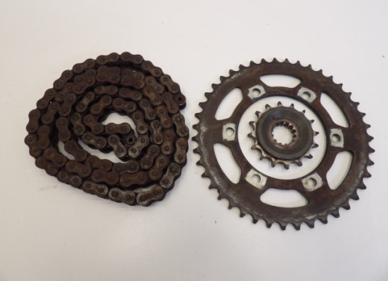 Chain and sprocket kit Yamaha YZF R1