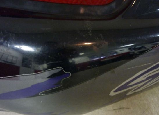 Cowl left rear Suzuki GSX R 1100