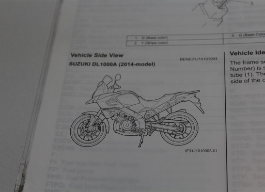Werkplaatshandboek Suzuki DL 1000 V STROM