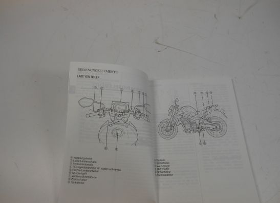 Fahrerhandbuch Suzuki GSR 750