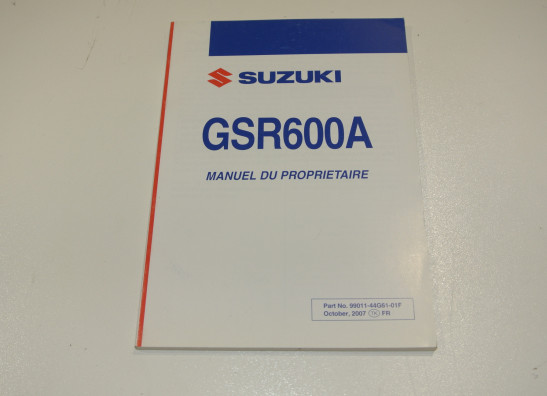 Manuel Suzuki GSR 600