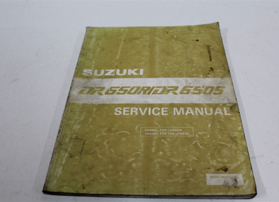 Bedienungsanleitung Suzuki DR 650