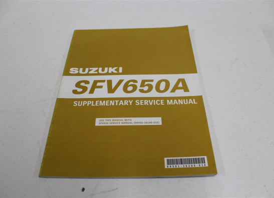 Bedienungsanleitung Suzuki SFV 650 Gladius