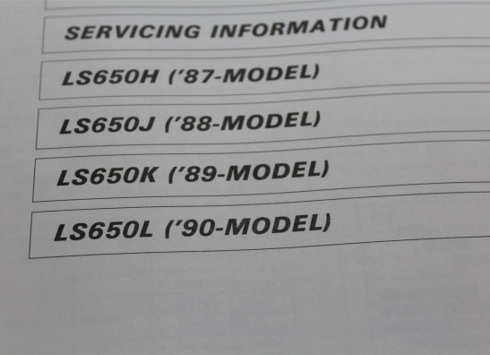 Bedienungsanleitung Suzuki LS 650